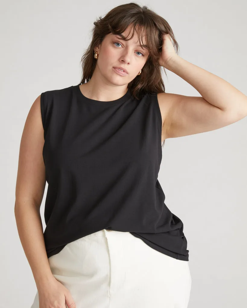 Patti Muscle Tank - Black