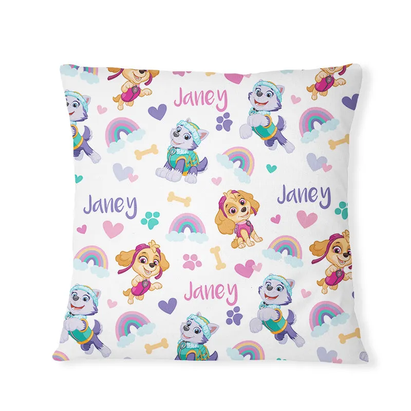 Paw Patrol - Personalized Decorative Pillow