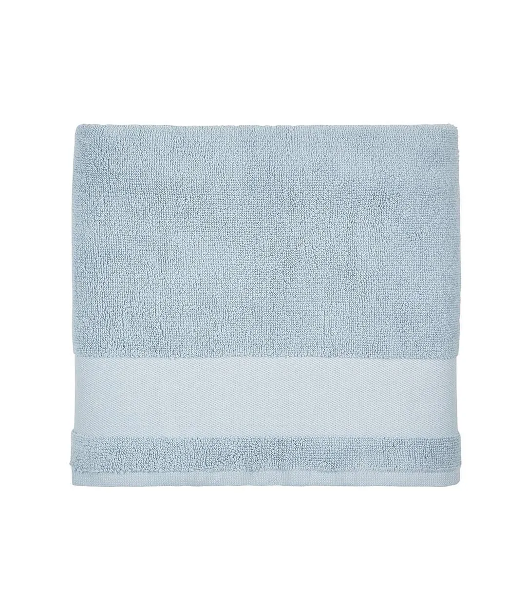 Peninsula 100 bath sheet one size creamy blue SOLS