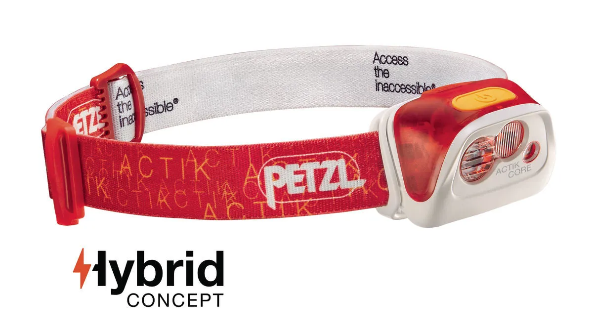 Petzl ACTIK CORE Rechargeable Headlamp 350 lumens