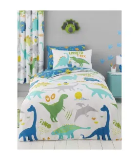 Reversible duvet cover set multicoloured Roarsome Fun