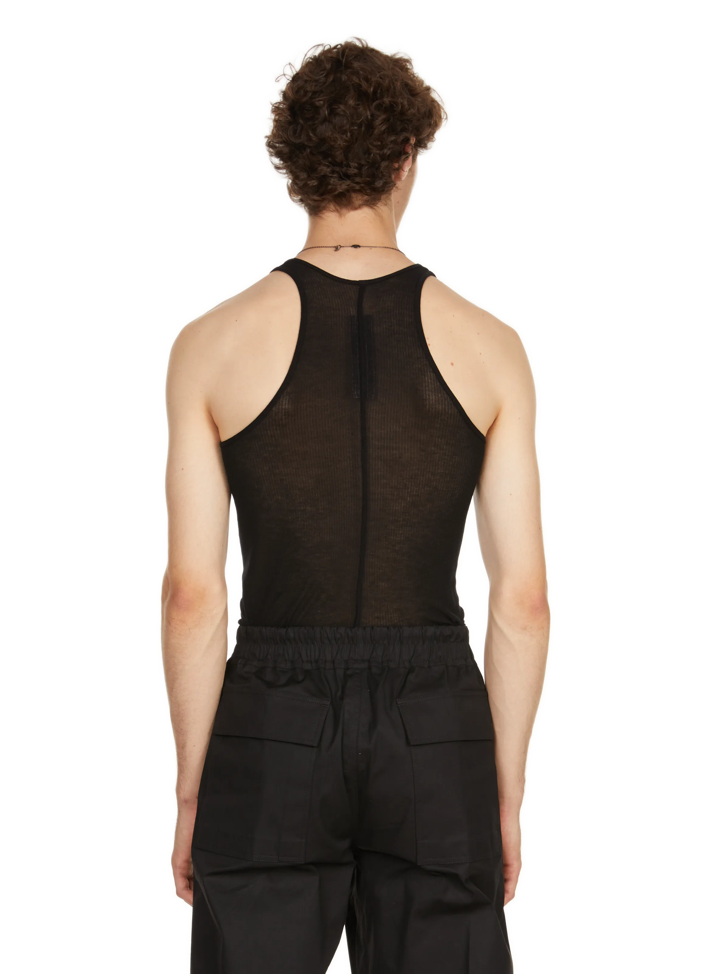 Rick owens  Plain tank top - Black