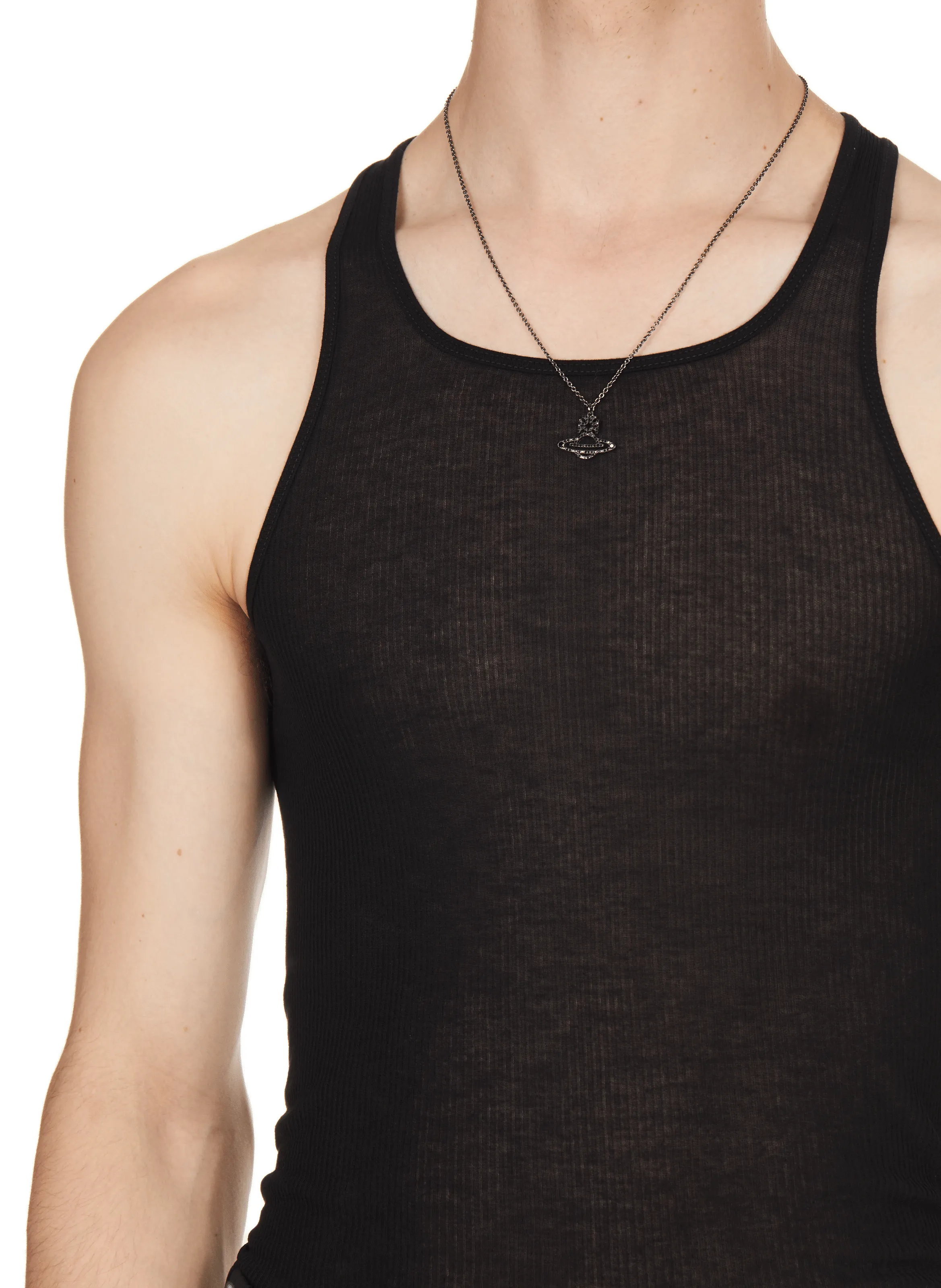 Rick owens  Plain tank top - Black