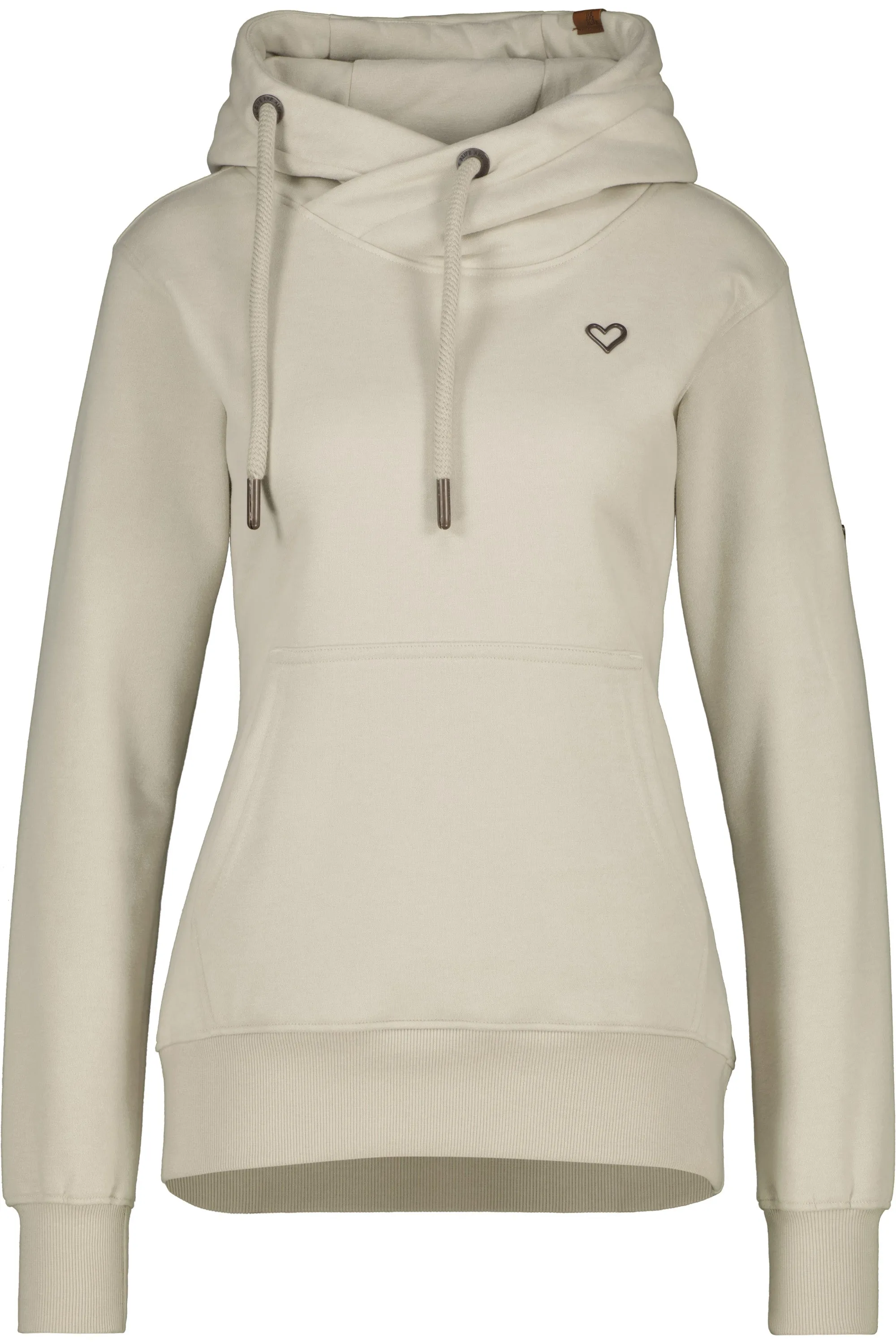 SarahAK A Hoodie Damen mit Kapuze Beige