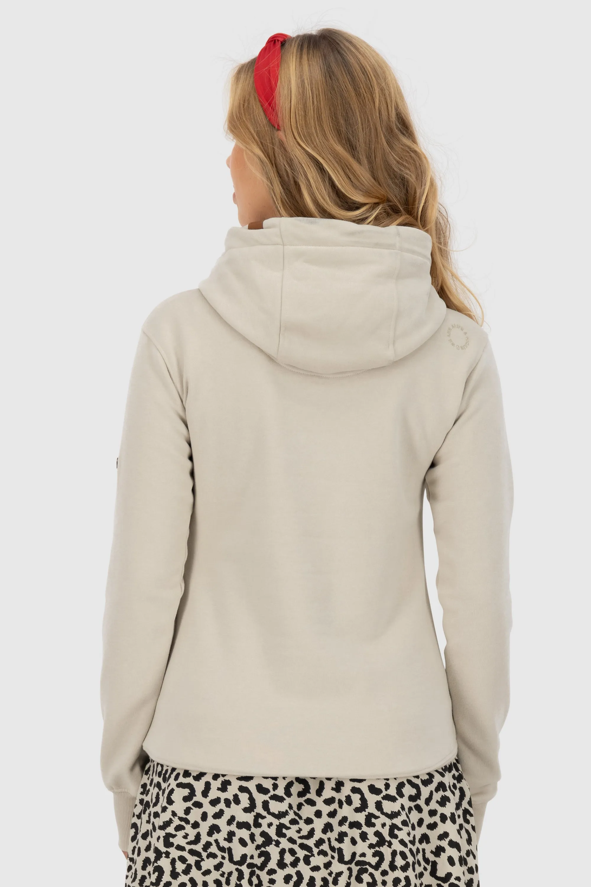 SarahAK A Hoodie Damen mit Kapuze Beige