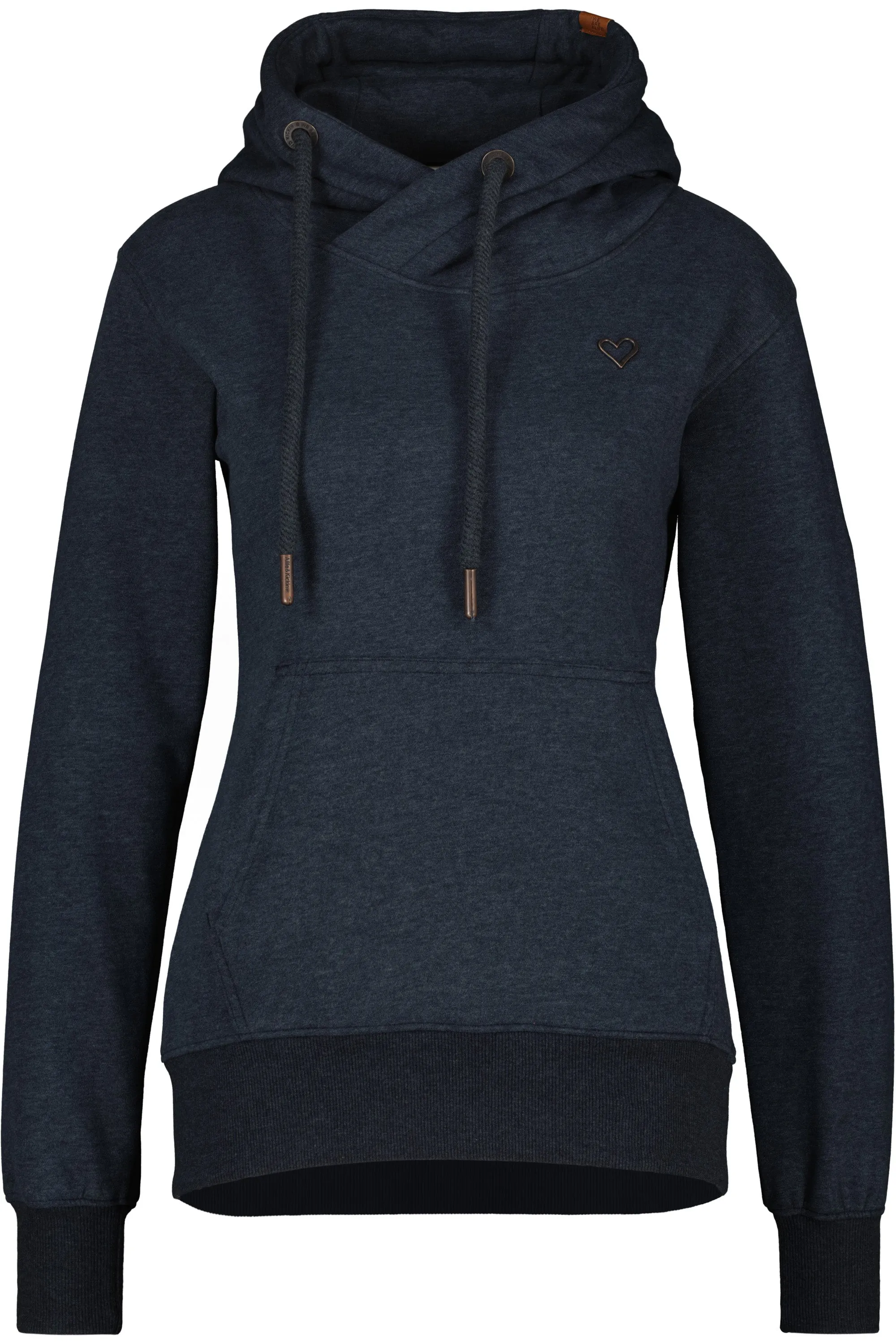 SarahAK A Hoodie Damen mit Kapuze Dunkelblau