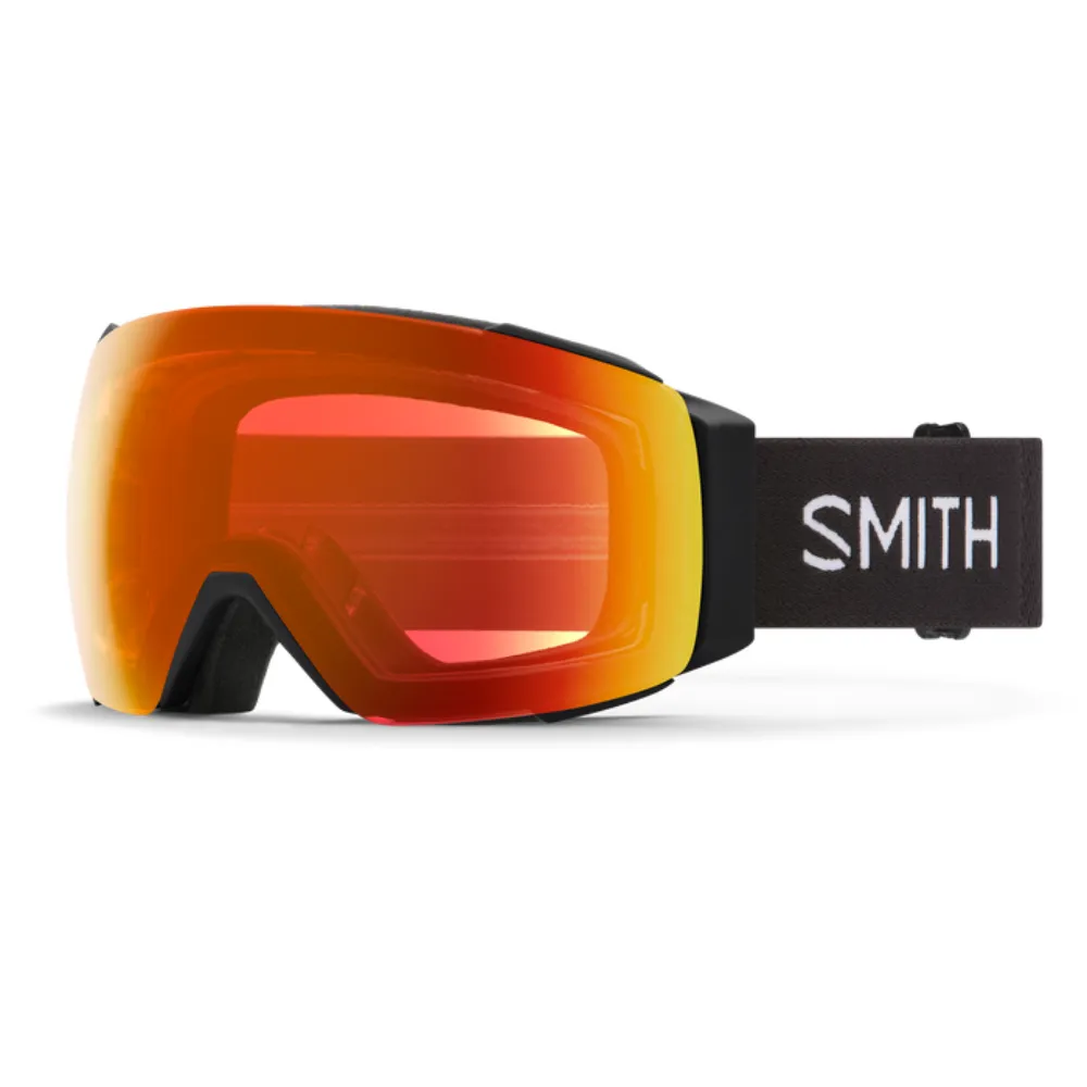 Smith I/O Mag Snowboard Goggles Black/ChromaPop Everyday Red Mirror