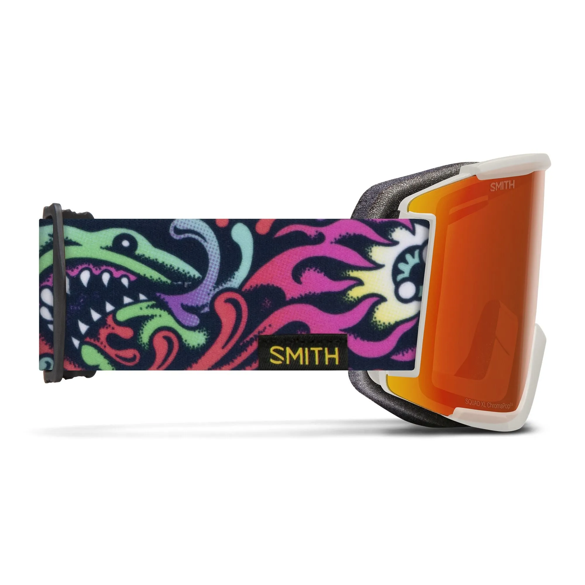 Smith Squad XL Snowboard Goggles Tall Boy/ChromaPop Everyday Red Mirror