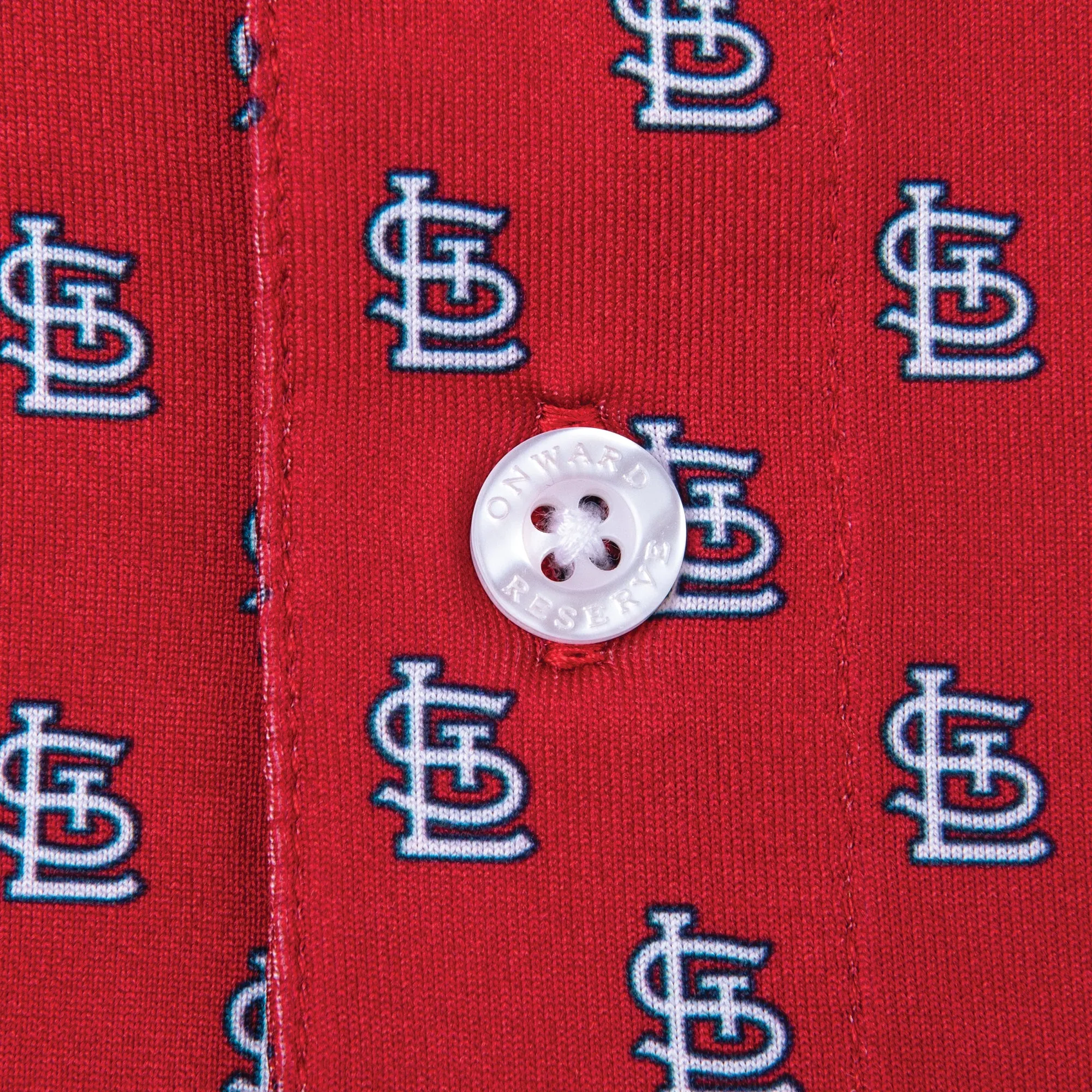 St. Louis Cardinals Printed Performance Polo