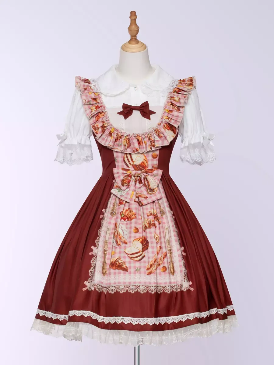 Sweet Lolita Dress Polyester Sleeveless Sweet Lolita Dress