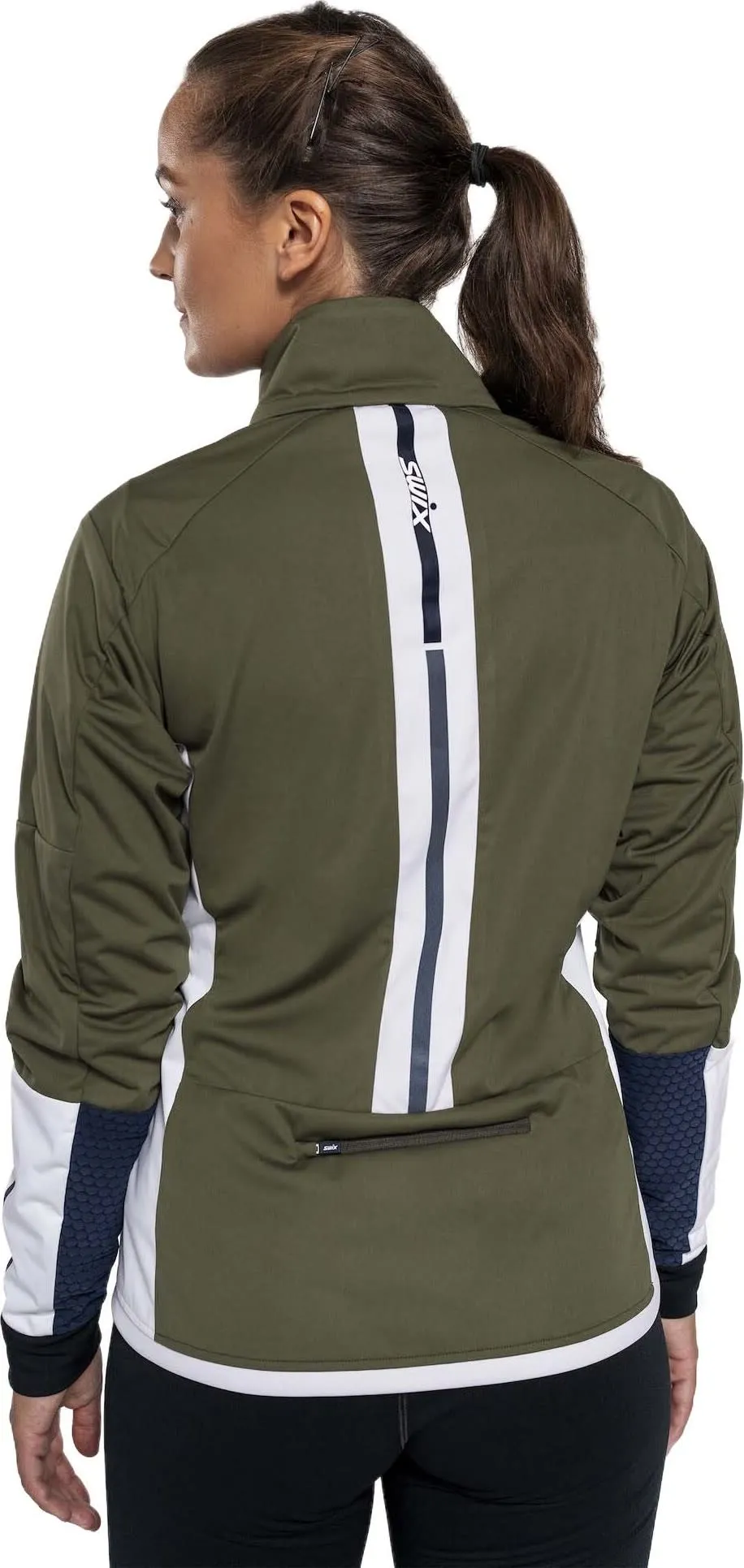 Swix Women's Dynamic Jacket Olive/ Bright White | Buy Swix Women's Dynamic Jacket Olive/ Bright White here | Outnorth