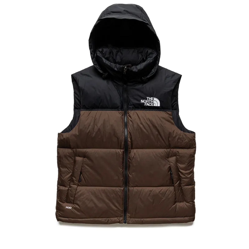 The North Face 1996 Retro Nuptse Vest - Smokey Brown