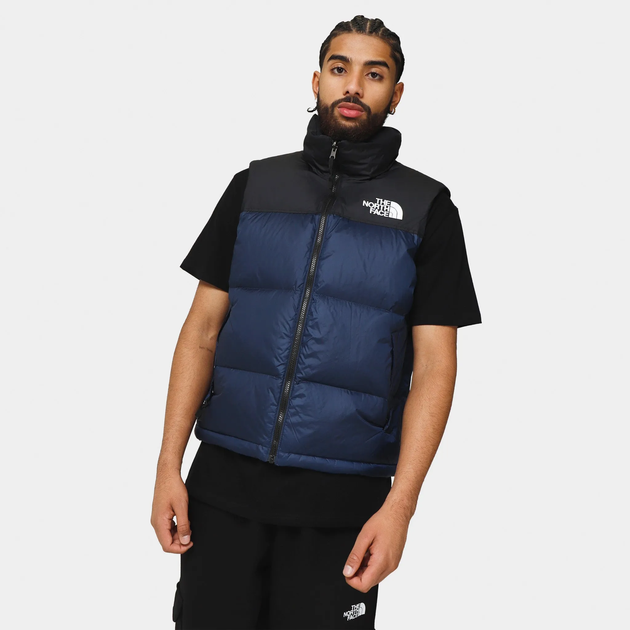 The North Face 1996 Retro Nuptse Vest Summit Navy / TNF Black