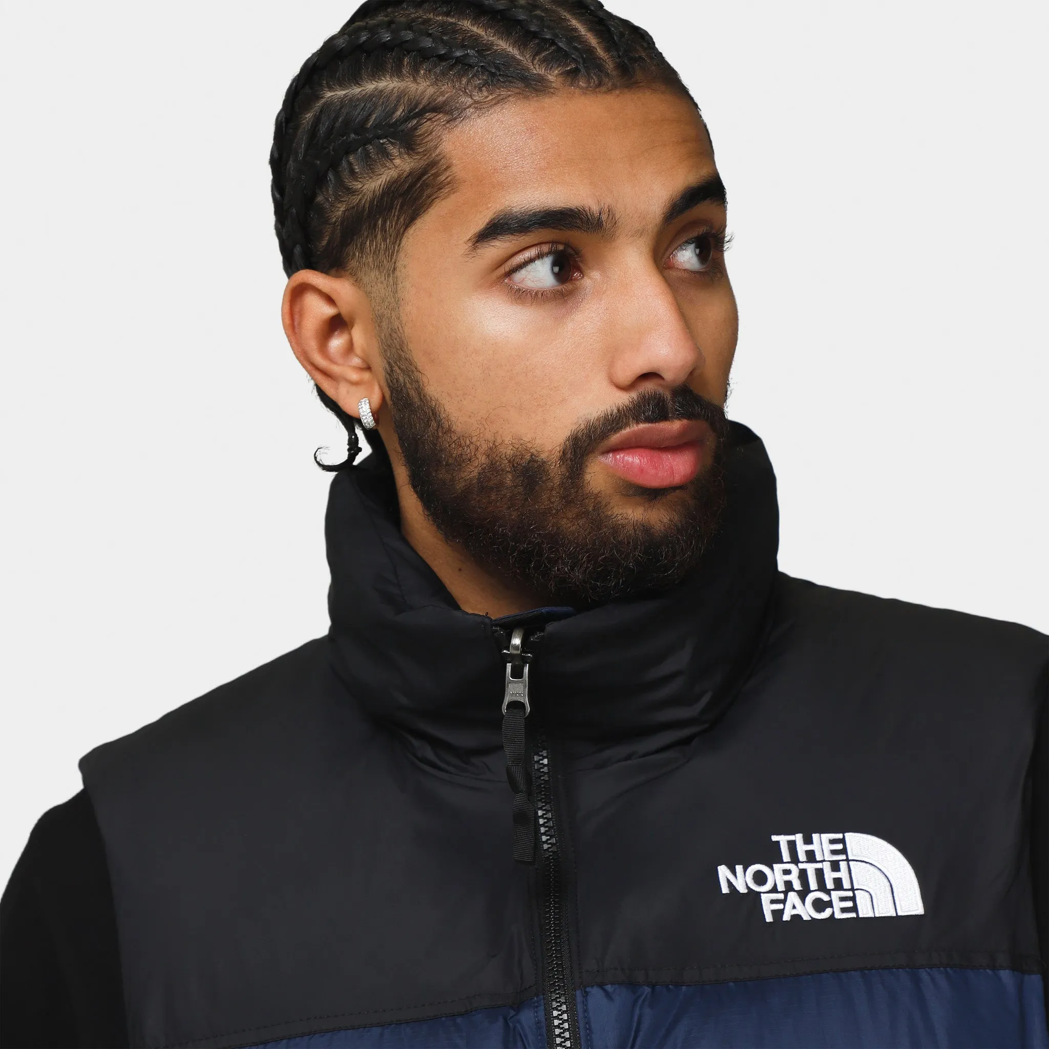 The North Face 1996 Retro Nuptse Vest Summit Navy / TNF Black