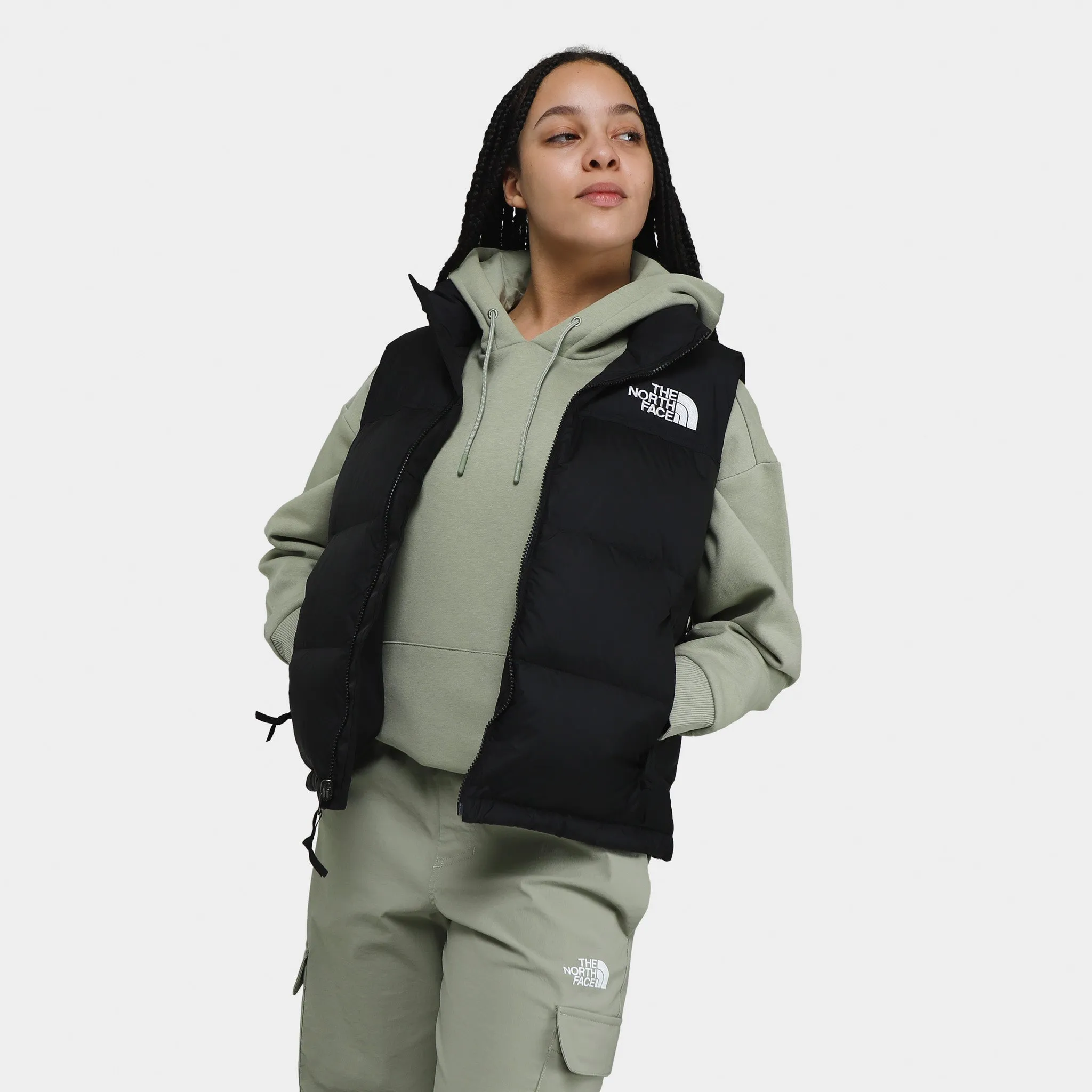 The North Face Women's Nuptse Vest / Recycled TNF Black