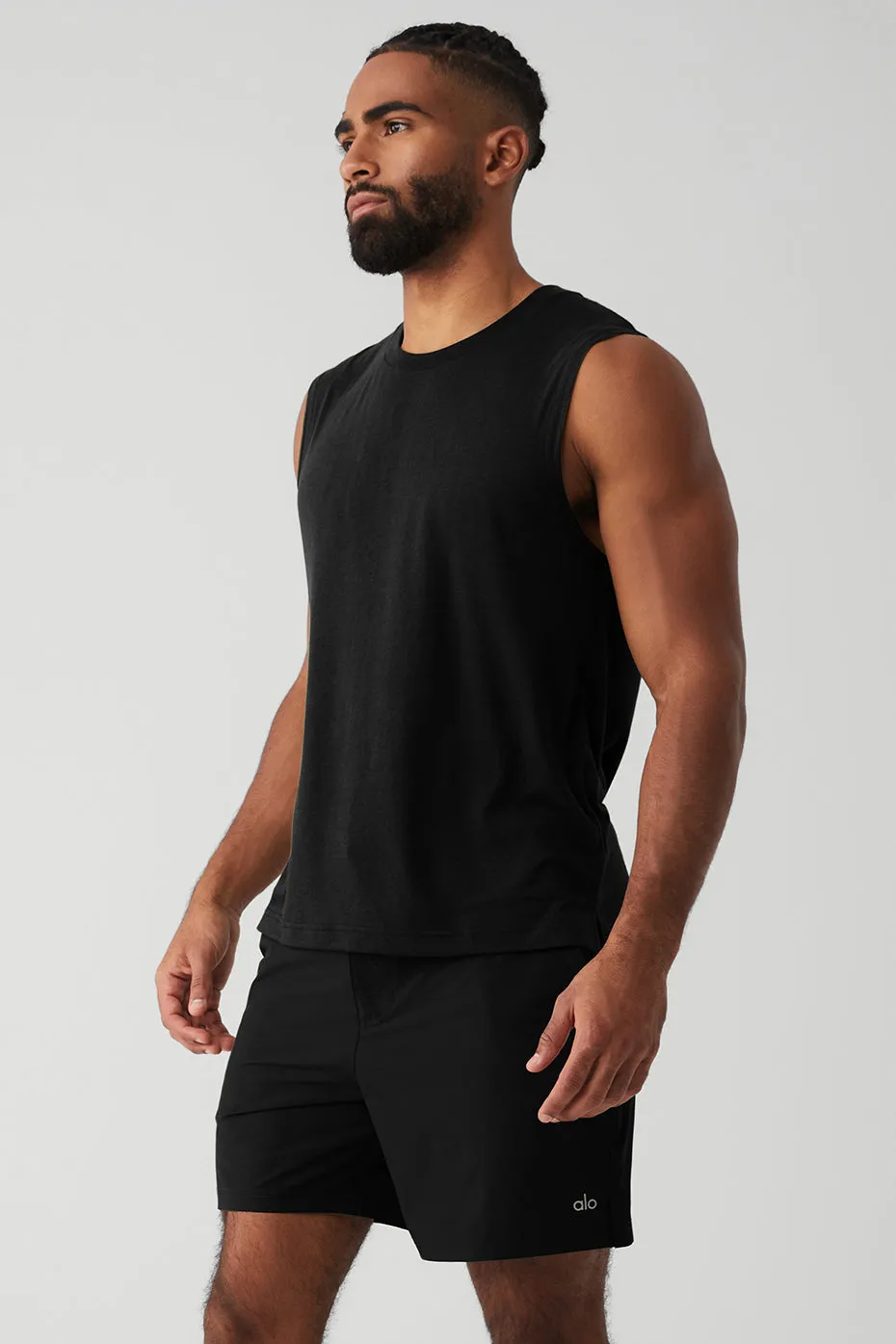 The Triumph Muscle Tank - Black