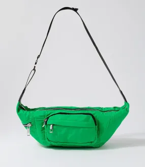 THERAPY Sweat X Ella May Ding Green Nylon Crossbody Bag