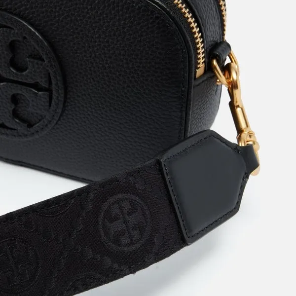 Tory Burch Miller Pebble-Grain Leather Mini Crossbody Bag