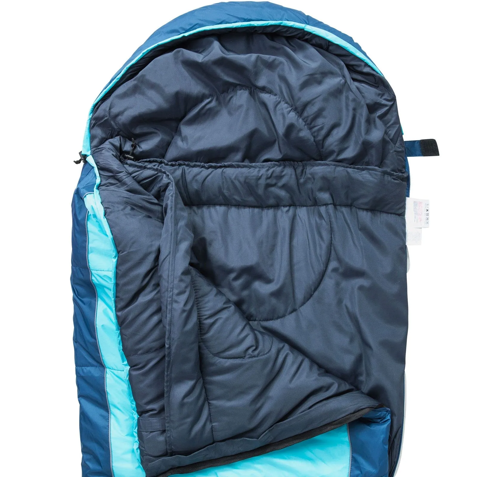 Trespass Adults Echotec 4 Season Water Repellent Sleeping Bag - Blue