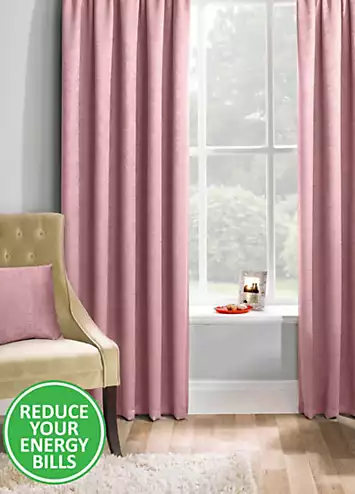 Tyrone Matrix Room Darkening Pencil Pleat Curtains | Kaleidoscope