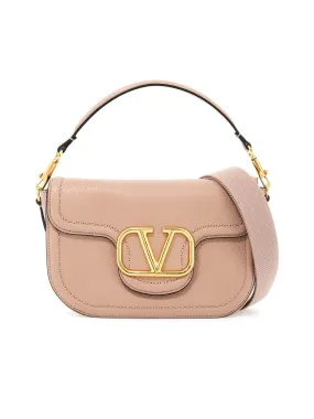 Valentino Garavani Alltime Grainy Calfskin Shoulder Bag