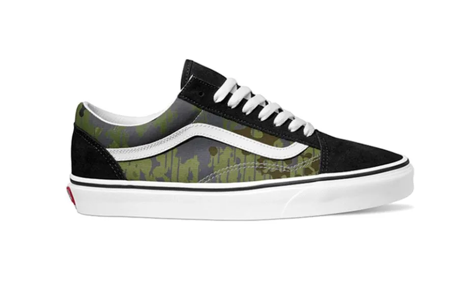 Vans Old Skool Green/Multi