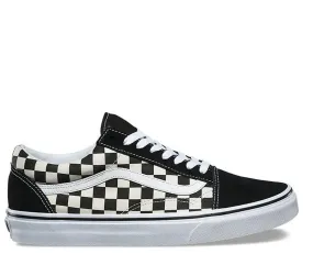 VANS OLD SKOOL PRIMARY CHECK - BLACK/WHITE