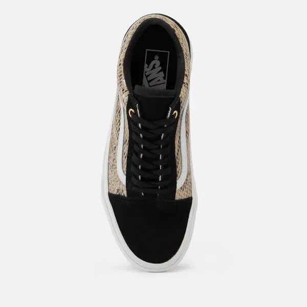 Vans Old Skool Suede and Canvas-Blend Trainers