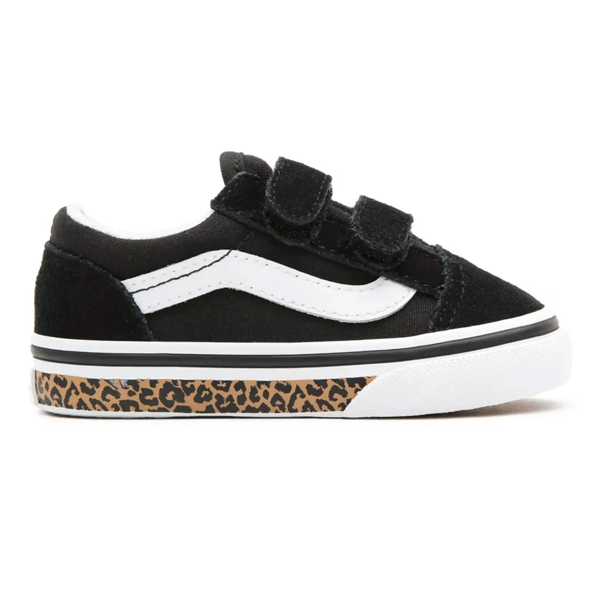 VANS OLD SKOOL V - (ANIMAL SIDEWALL) LEOPARD/BLACK