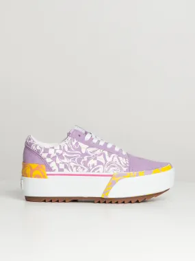 VANS WOMENS VANS OLD SKOOL STACKED - CLEARANCE