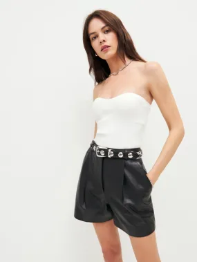 Veda Thompson Leather Short