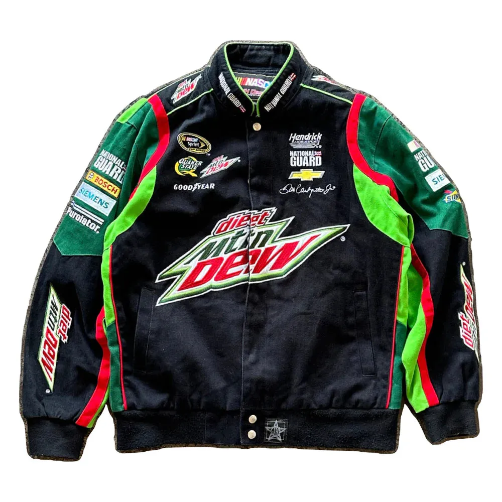 Vintage Mountain Dew Nascar Racing Jacket