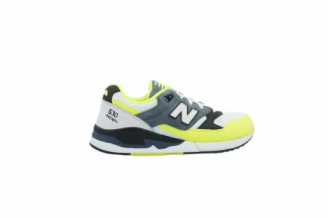 [w530aac] new balance 530 womens running sneakers frozen yellow/grey-navy