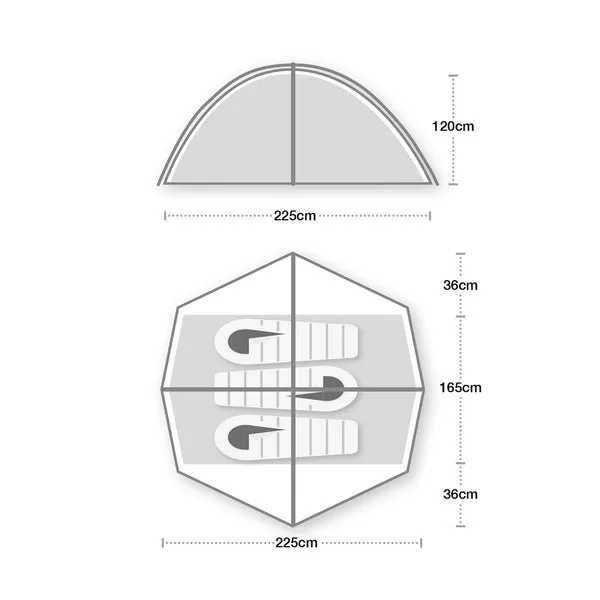 Wild Country Helm Compact 3 Tent